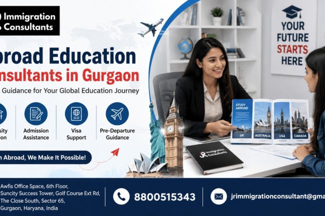 Best Abroad Education Consultants in Gurgaon for US, UK & Canada Admissions