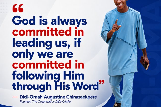 God Is Always Committed In Leading Us If Only We Are Committed In Following Him