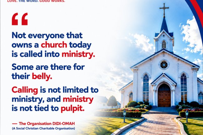 Not Everyone That Owns A Church Today Is Called Into Ministry