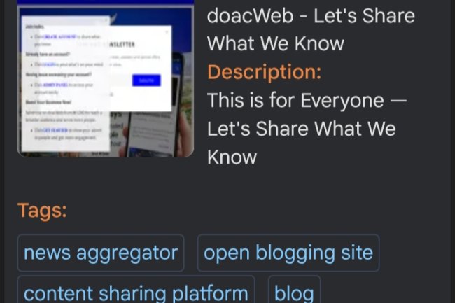 “We Are Set To Build A Platform That Every Business Need To Grow” — Didi-Omah Talks of doacWeb