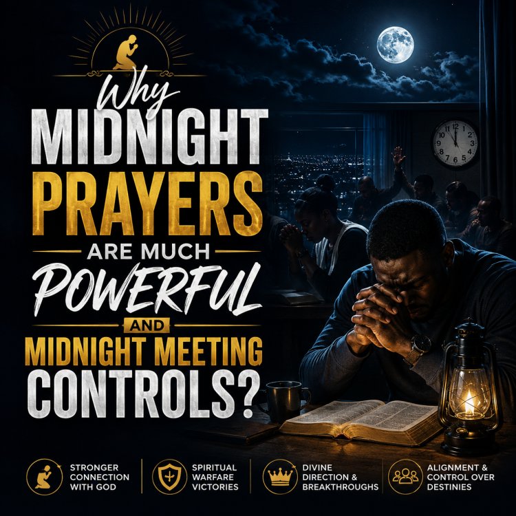 Why Midnight Prayers Are Much Powerful And Midnight Meeting Controls?