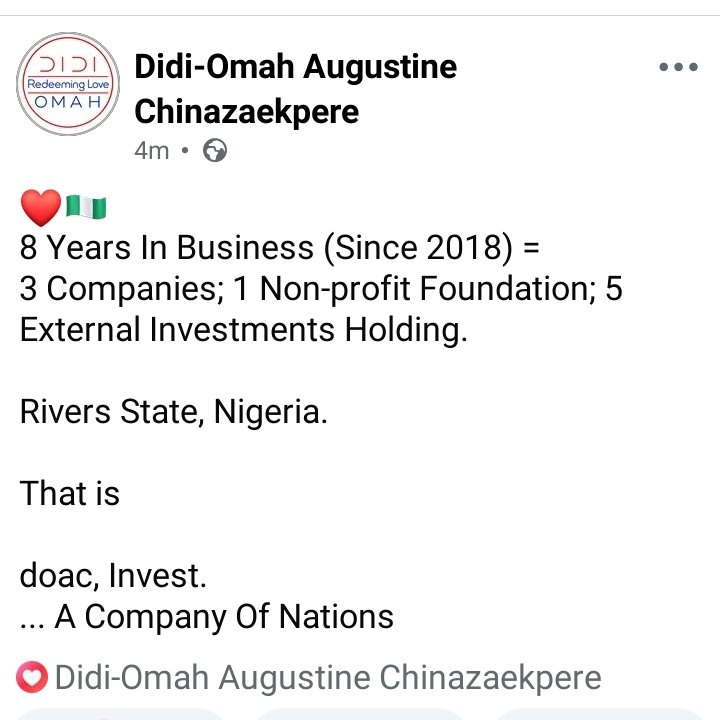 doac, Invest.: 8 Years In Business (Since 2018)