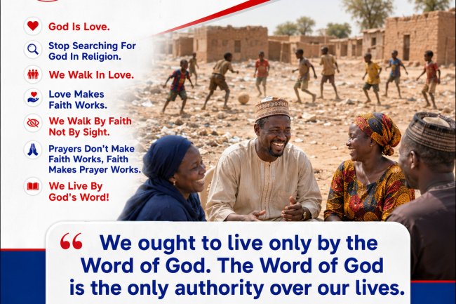 We Ought To Live By The Word of God 