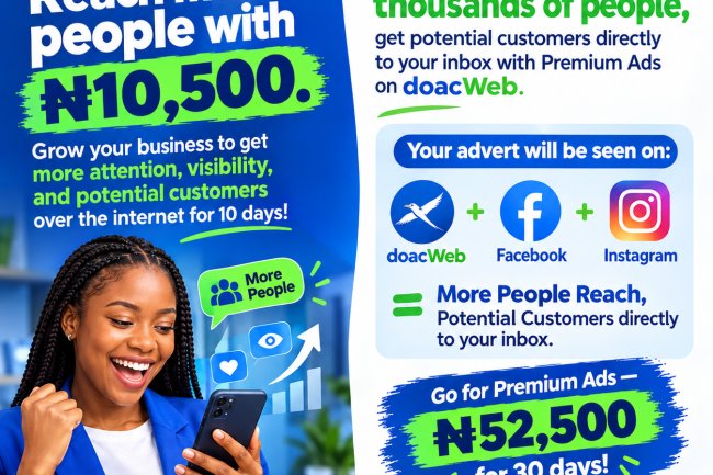 Stop Hiding Your Business: Reach Thousands Across doacWeb, Facebook & Instagram