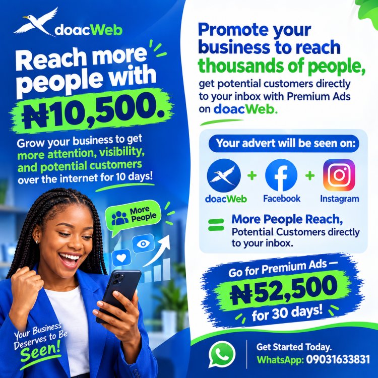 Stop Hiding Your Business: Reach Thousands Across doacWeb, Facebook & Instagram